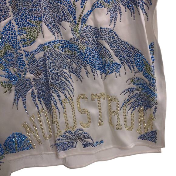 Off-White Virgil Abloh Gender Inclusive Beaded Jungle Slipdress EUR 42 (6) New - Picture 5 of 16